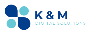 K & M Digital Solutions logo